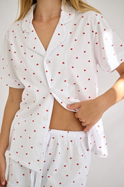 Lover Pyjama Set - Red Hearts