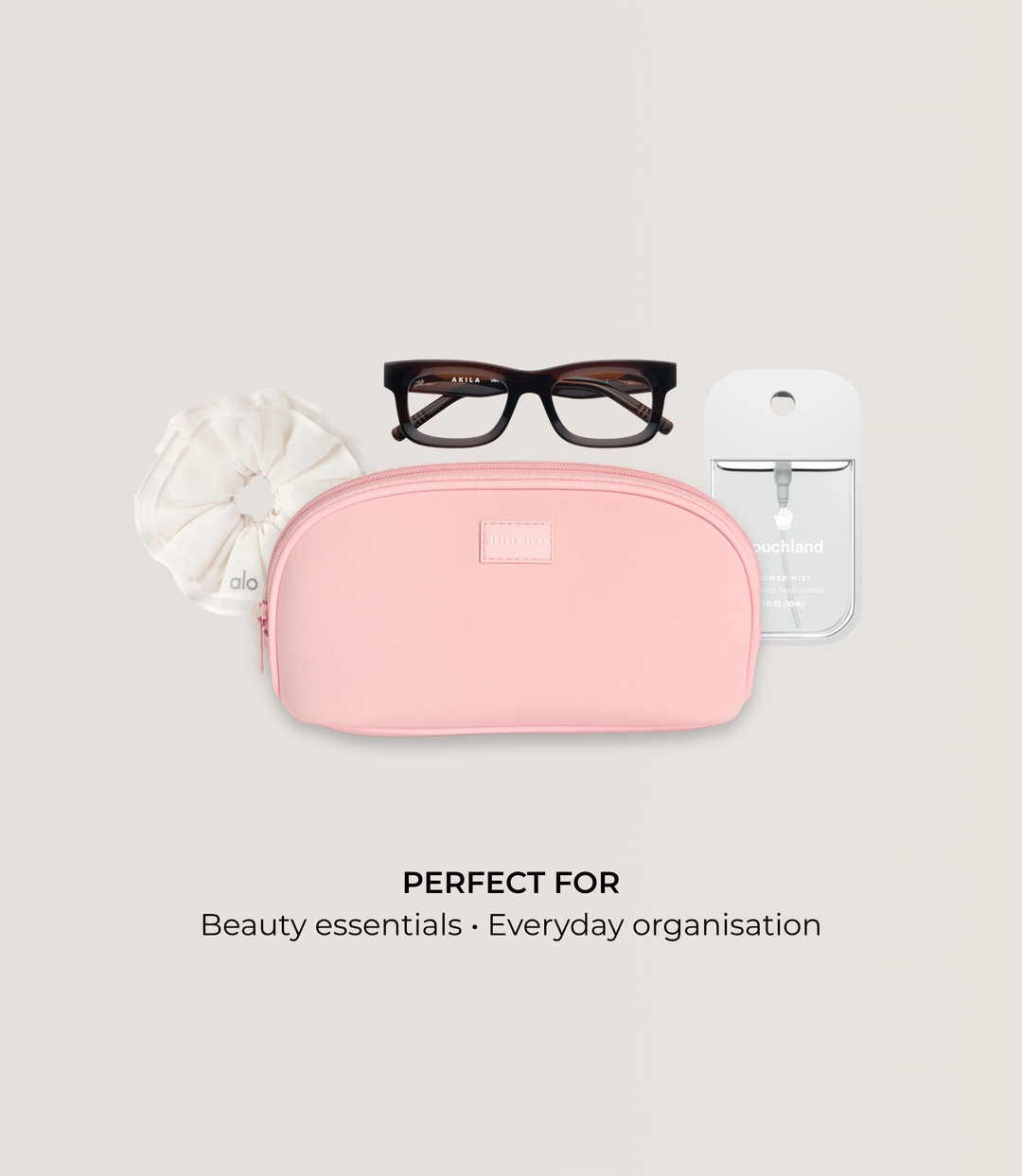 Rover (Blush) Neoprene Pouch