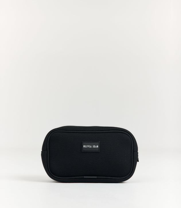 Petite (Black) Neoprene Pouch