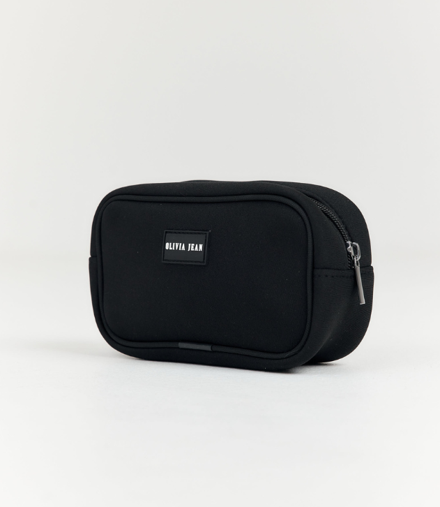 Petite (Black) Neoprene Pouch