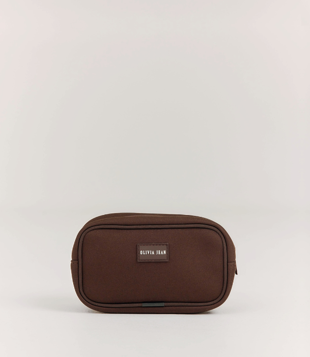 Petite (Chocolate) Neoprene Pouch