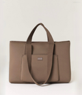 Rover (Taupe) Large Neoprene Tote - With Zip Closure (PRE ORDER)
