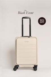 AIRE (Beige) Recycled Carry On Suitcase
