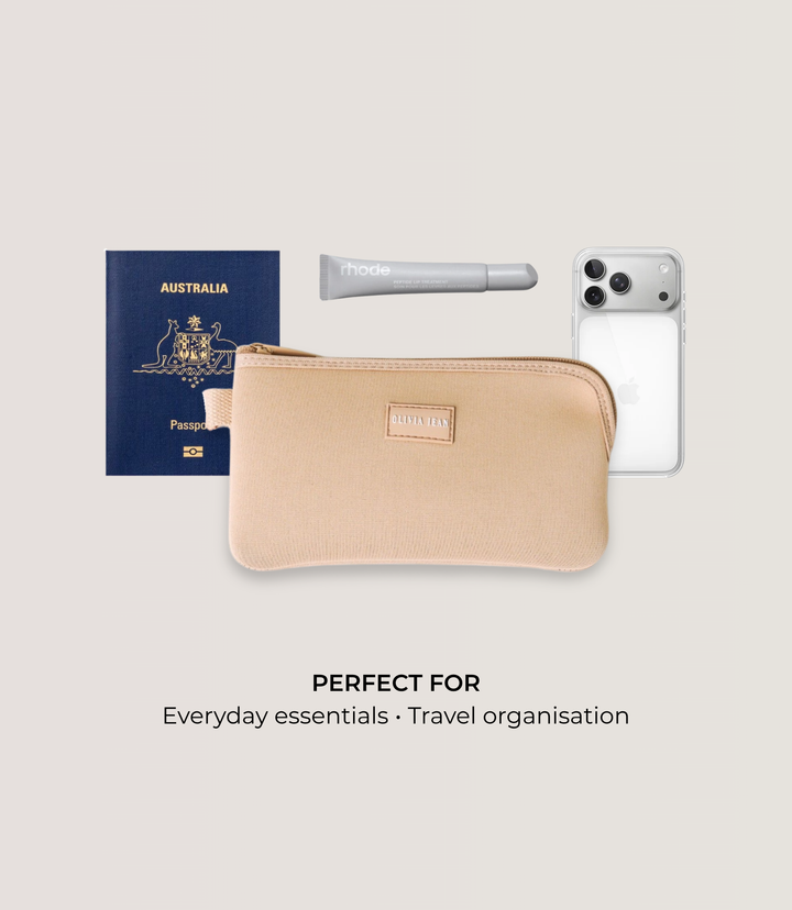 Pilot (Almond) Neoprene Pouch