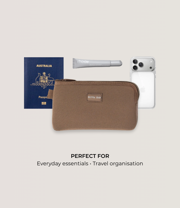 Pilot (Taupe) Neoprene Pouch