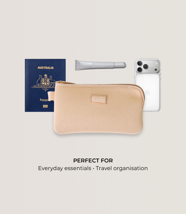 Pilot (Almond) Neoprene Pouch