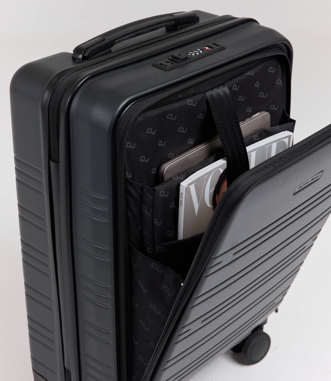 AIRE (Black) Carry On Suitcase