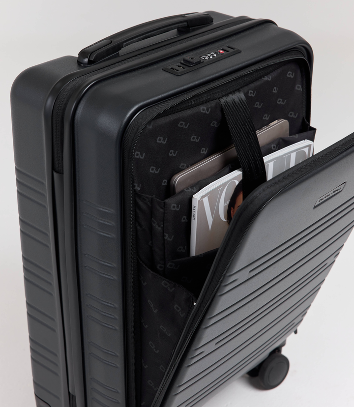 AIRE (Black) Carry On Suitcase