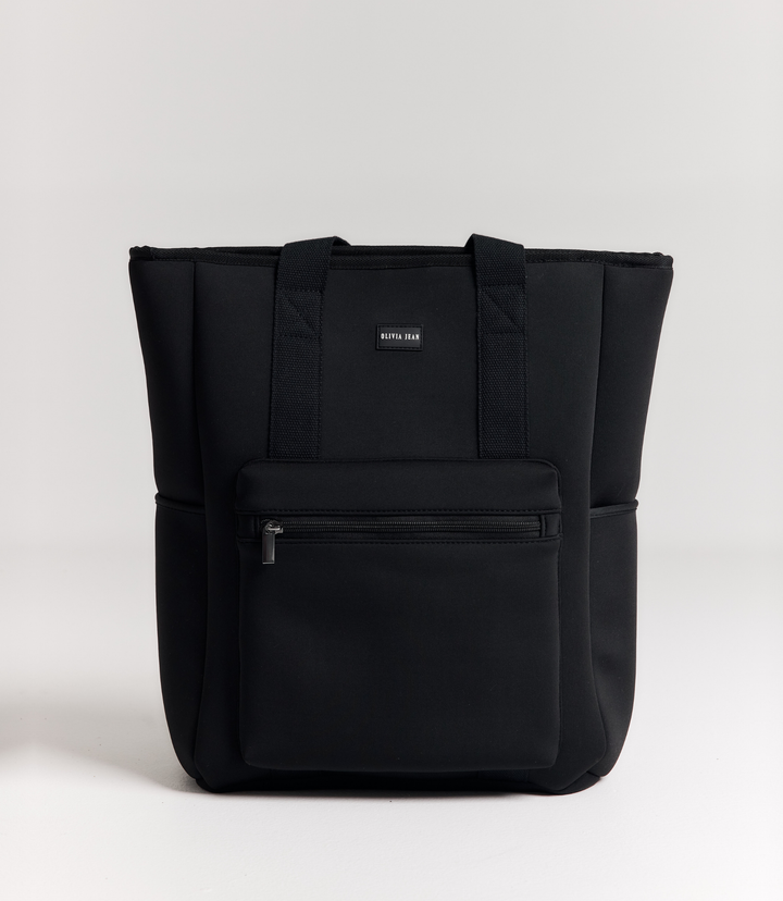 Rover (Black) Neoprene Backpack - With Zip Closure (PRE ORDER)