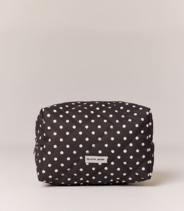 Sorella Polka Pouch (Cocoa)