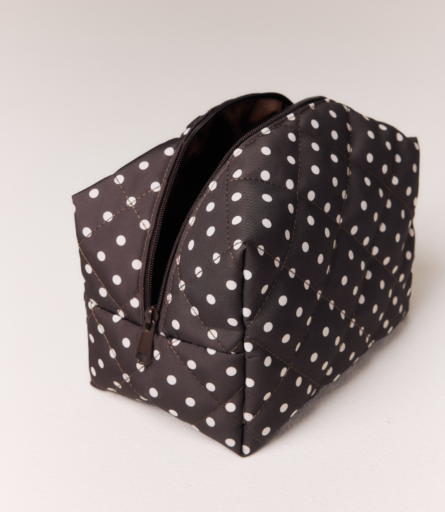 Sorella Polka Pouch (Cocoa)