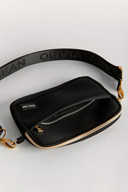 Core (Black/Gold) Neoprene Crossbody Bag