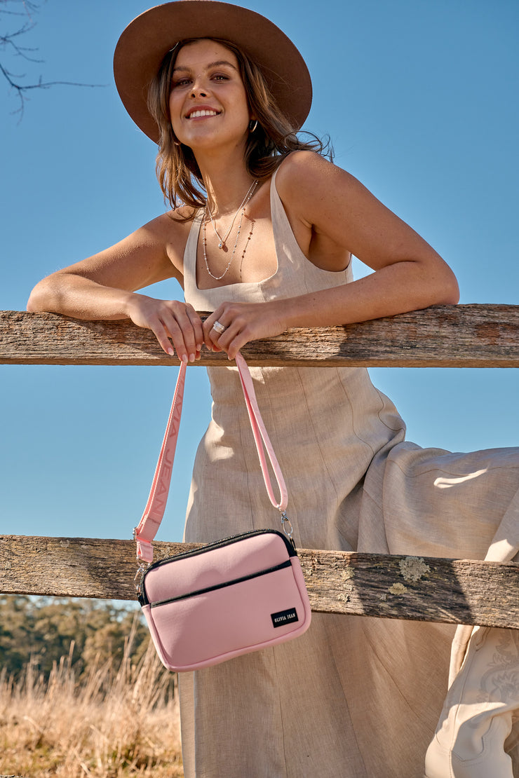 Core (Pink/Pink) Neoprene Crossbody Bag