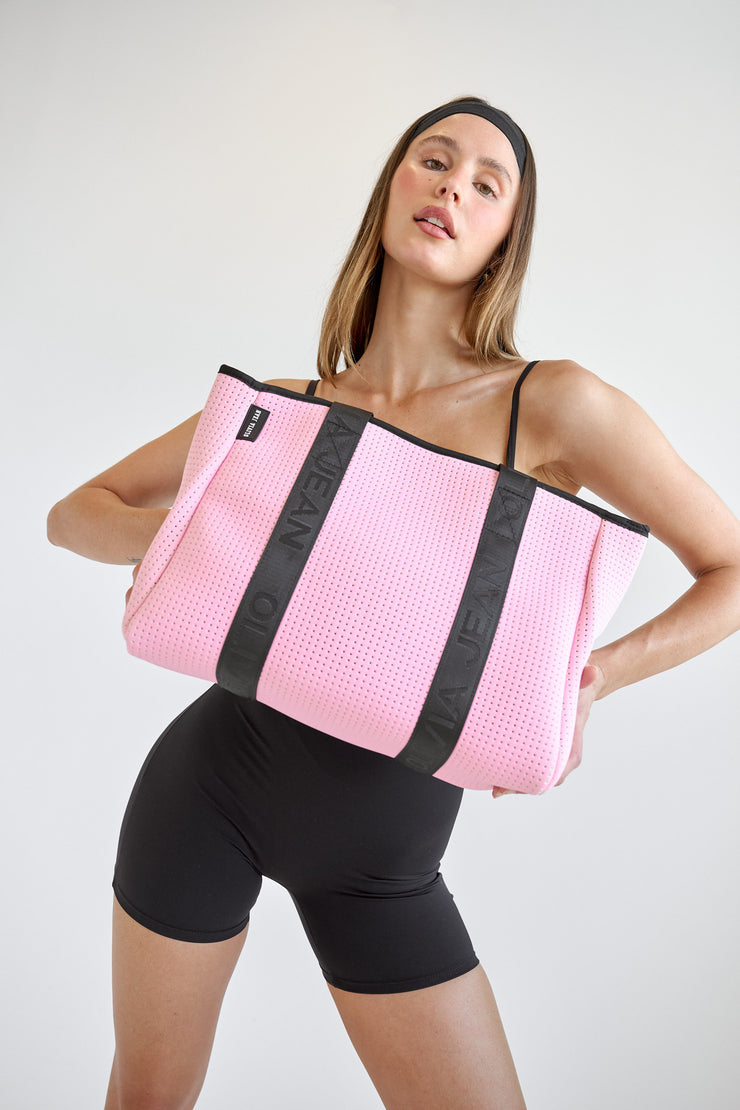 Signature (Pink) Neoprene Tote Bag
