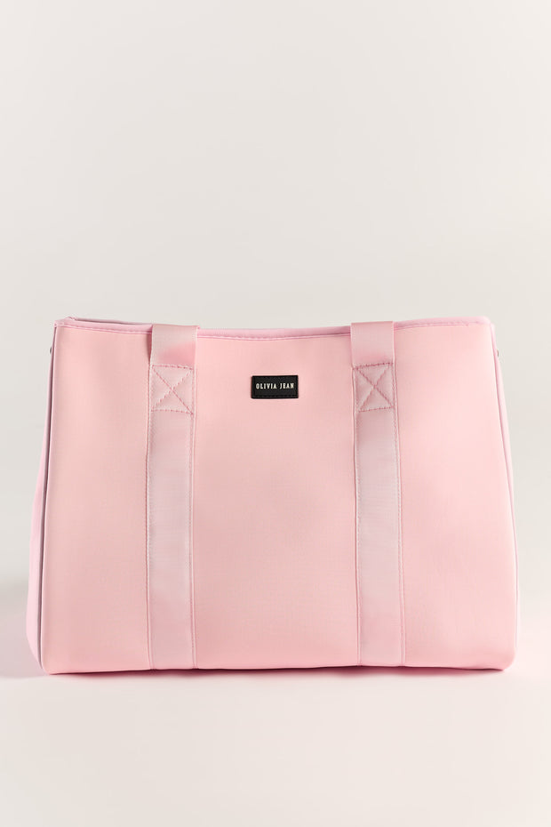 Dovie (Pink) Neoprene Tote Bag