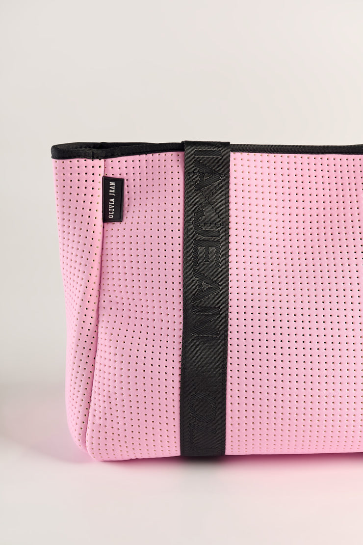 Signature (Pink) Neoprene Tote Bag