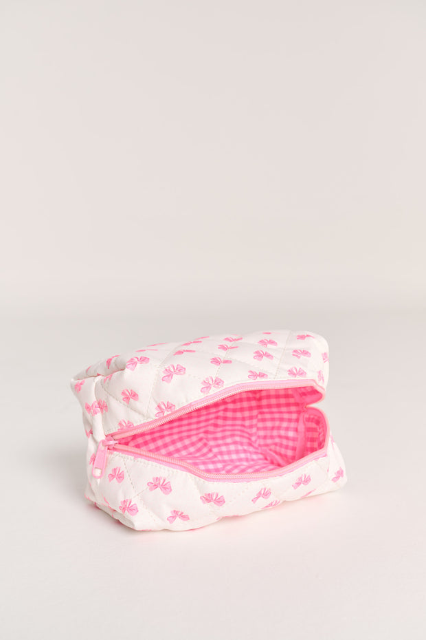 Lacey (Pink) Cosmetic Case