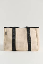 Olivia Jean (Cream) Signature Neoprene Bag