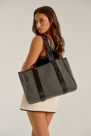 Olivia Jean (Steel Grey) Signature Neoprene Bag