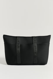 Form (Black) Neoprene Tote Bag- With Zip Closure