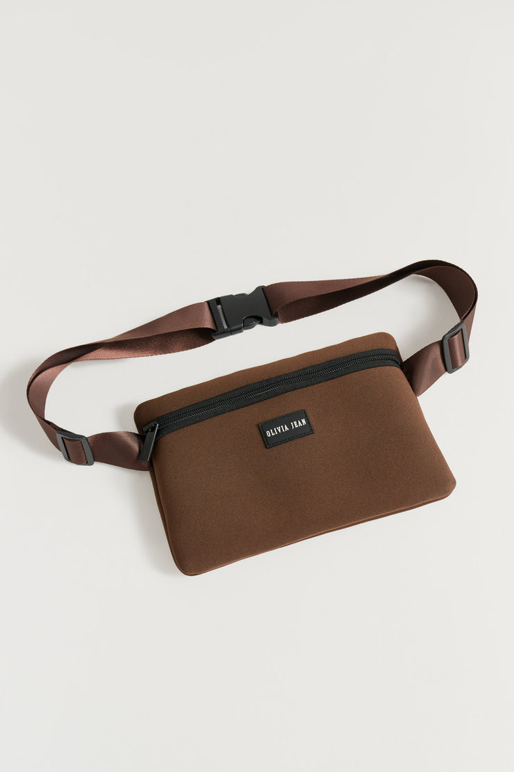 Active (Brown) Neoprene Waist Bag