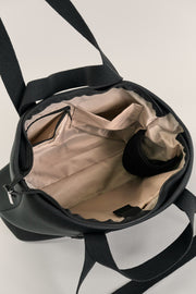 Rover (Black) Large Neoprene Tote - With Zip Closure