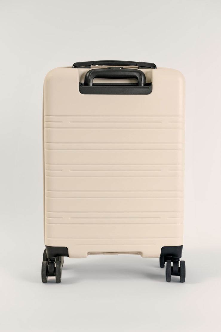 AIRE (Beige) Recycled Carry On Suitcase