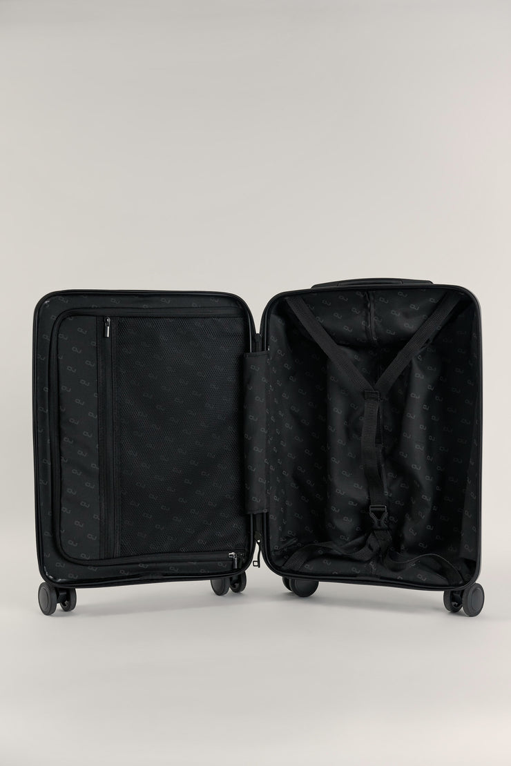 AIRE (Black) Recycled Carry On Suitcase