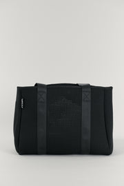 Elle Black Neoprene Tote — Valli by Olivia Jean