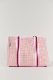 Ava Pink Neoprene Tote — Valli by Olivia Jean