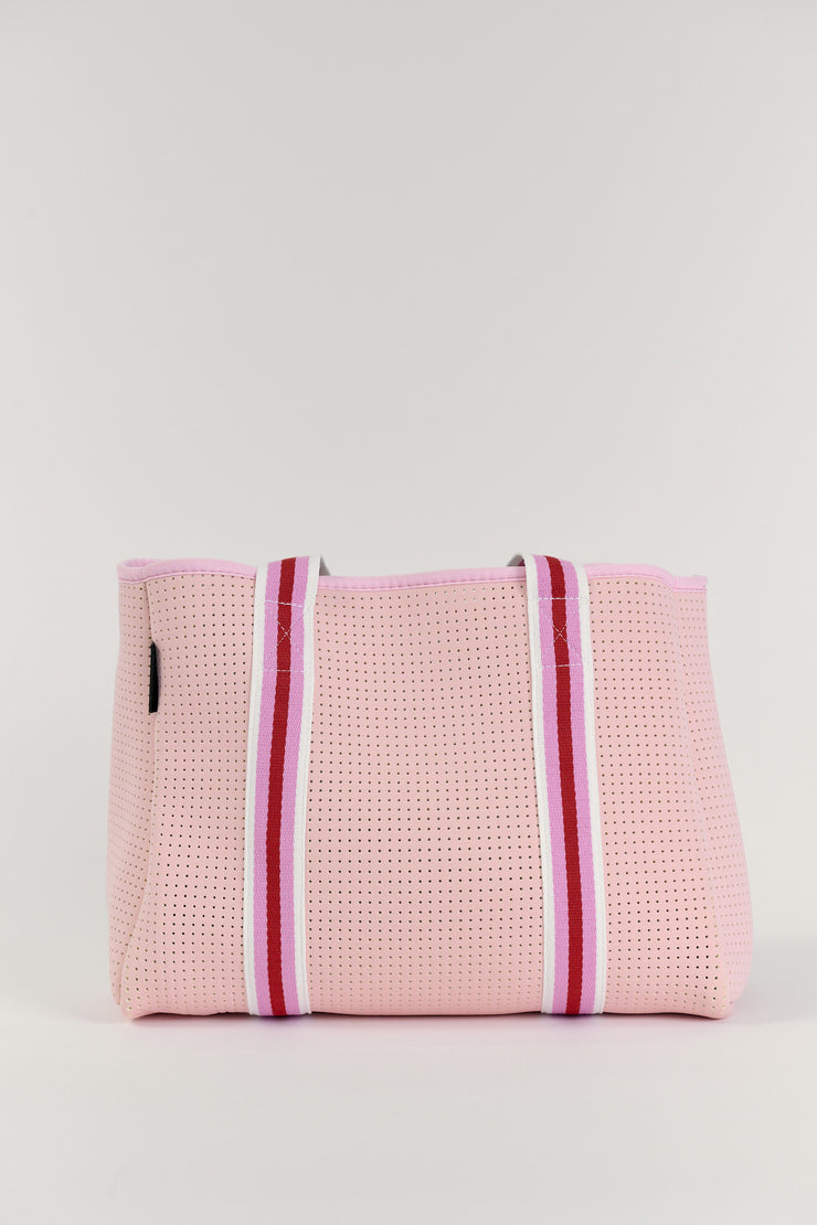 Ava Pink Neoprene Tote — Valli by Olivia Jean