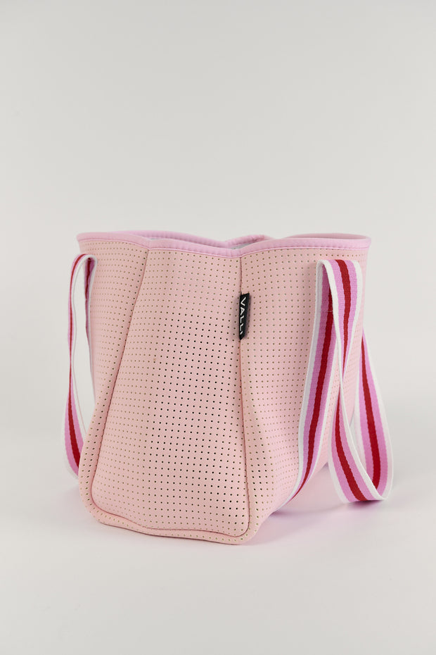 Ava Pink Neoprene Tote — Valli by Olivia Jean