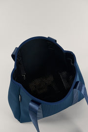 Elle Navy Neoprene Tote — Valli by Olivia Jean