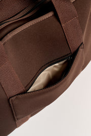 Rover (Chocolate) Medium Neoprene Tote - With Zip Closure