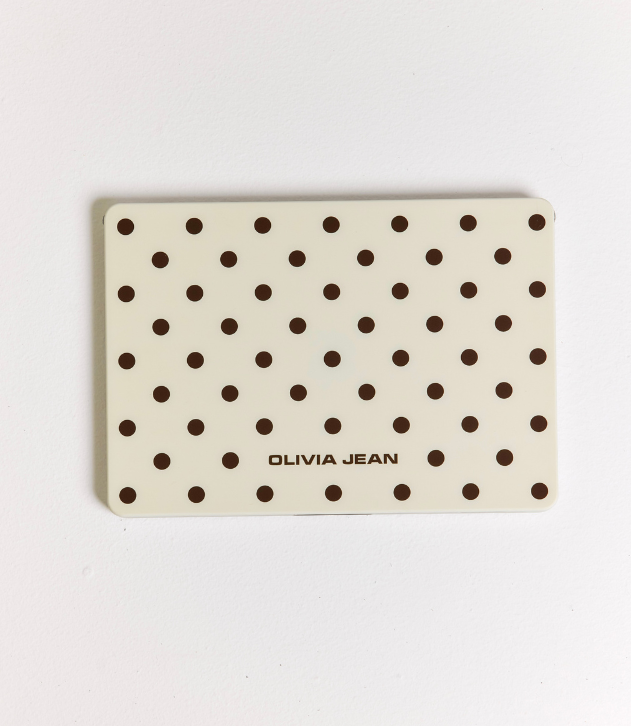 Polka (Cream) MacBook Case