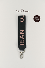 Olivia Jean Keychain (Black/Pink)