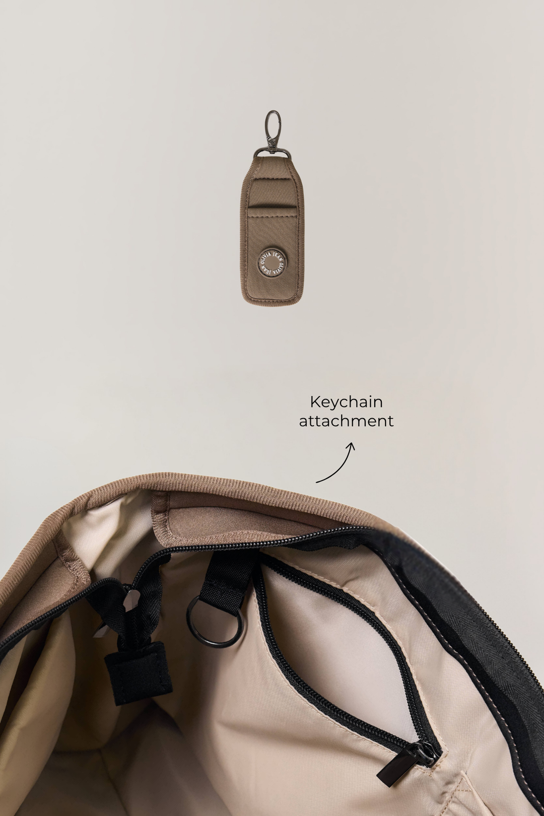 Lip Balm Holder (Taupe)
