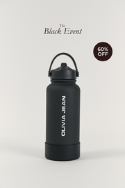 Black 1L Water Bottle