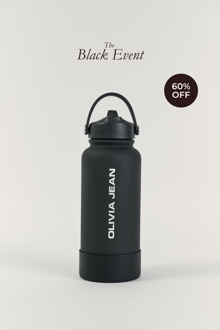 Black 1L Water Bottle