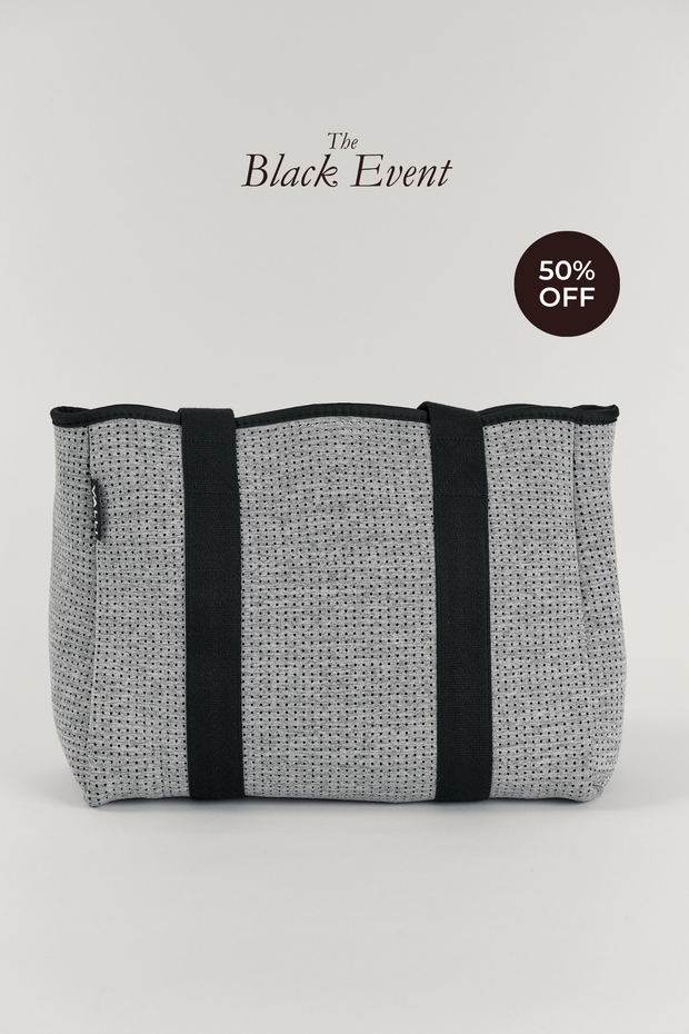 Valli Grey Neoprene Tote