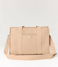 Rover (Almond) Medium Neoprene Tote - With Zip Closure