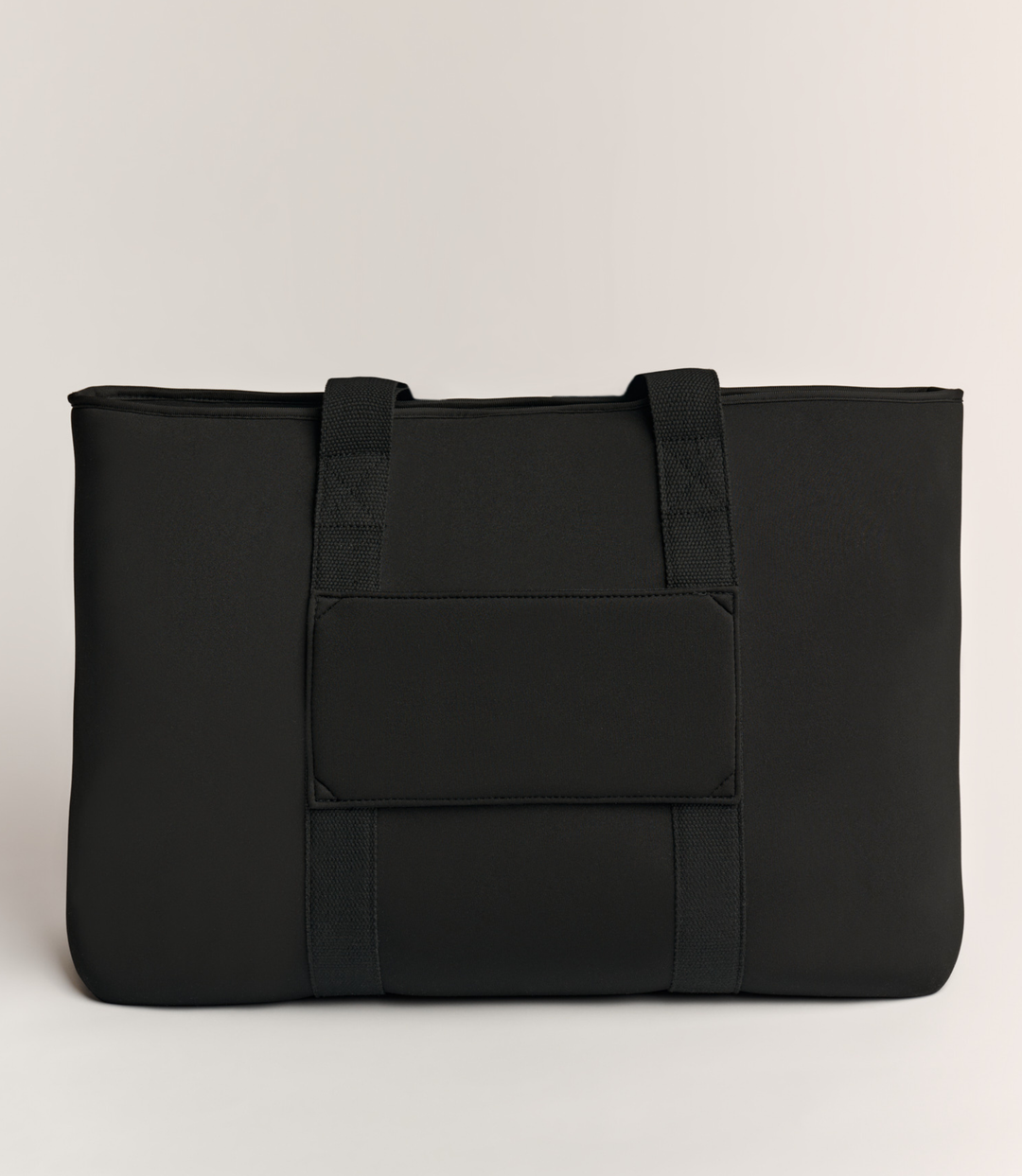 Rover (Black) XL Neoprene Tote - With Zip Closure