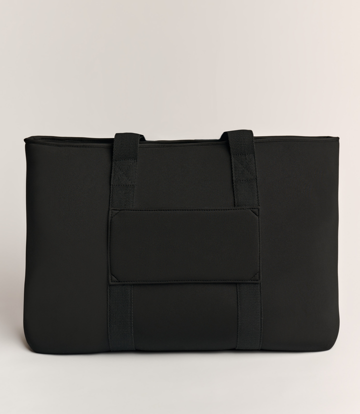 Rover (Black) XL Neoprene Tote - With Zip Closure
