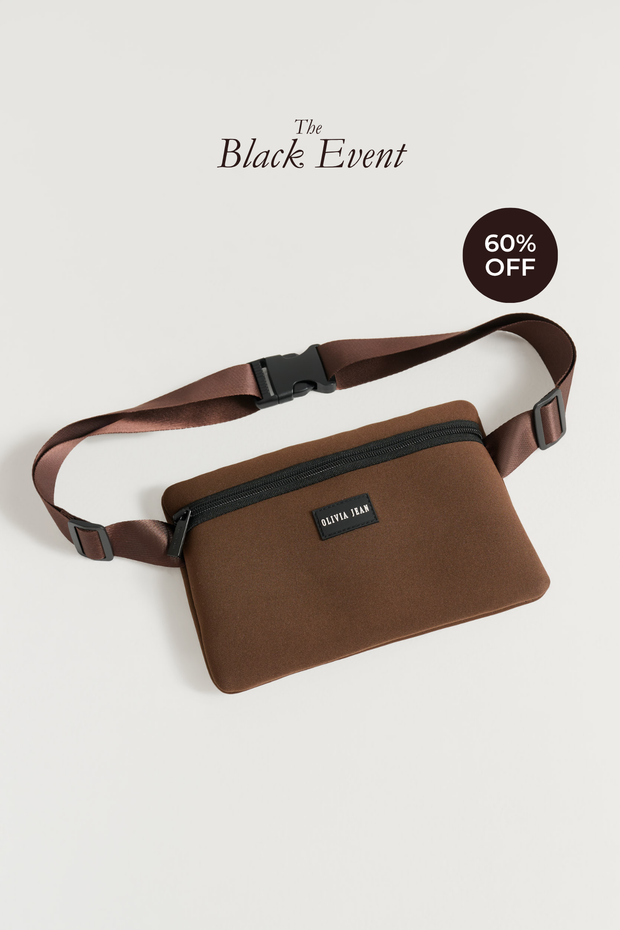 Active (Brown) Neoprene Waist Bag