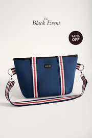Harper (Navy) Neoprene Crossbody Bag