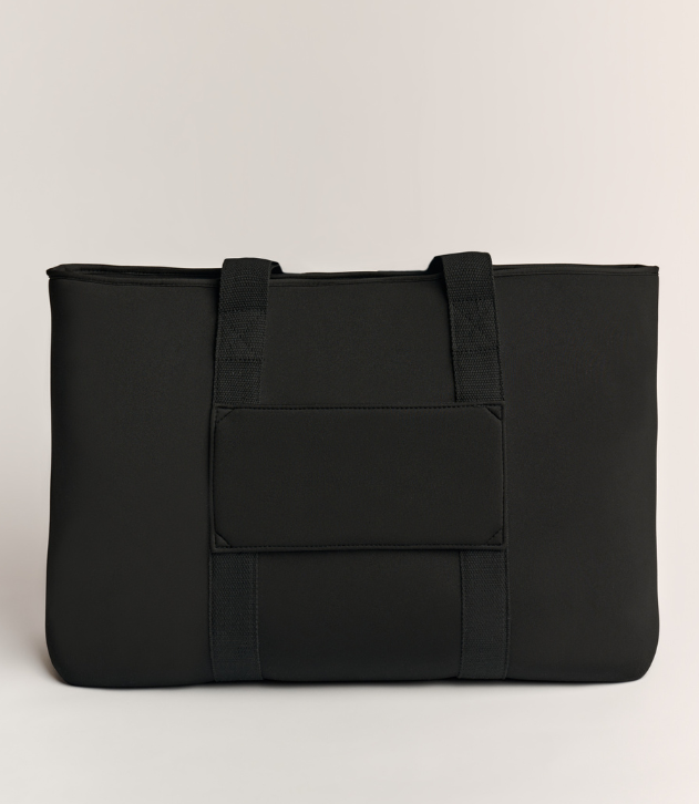 Rover (Black) XL Neoprene Tote - With Zip Closure