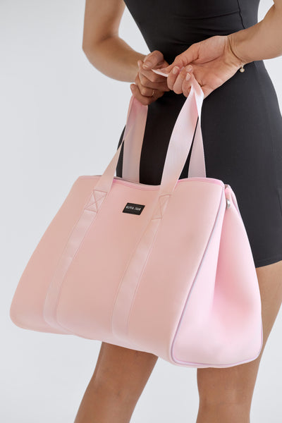 Dovie Pink Neoprene Tote Bag (SECONDS)