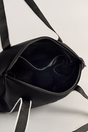 Alexis (Black) Weekender Neoprene Bag- With Zip Closure