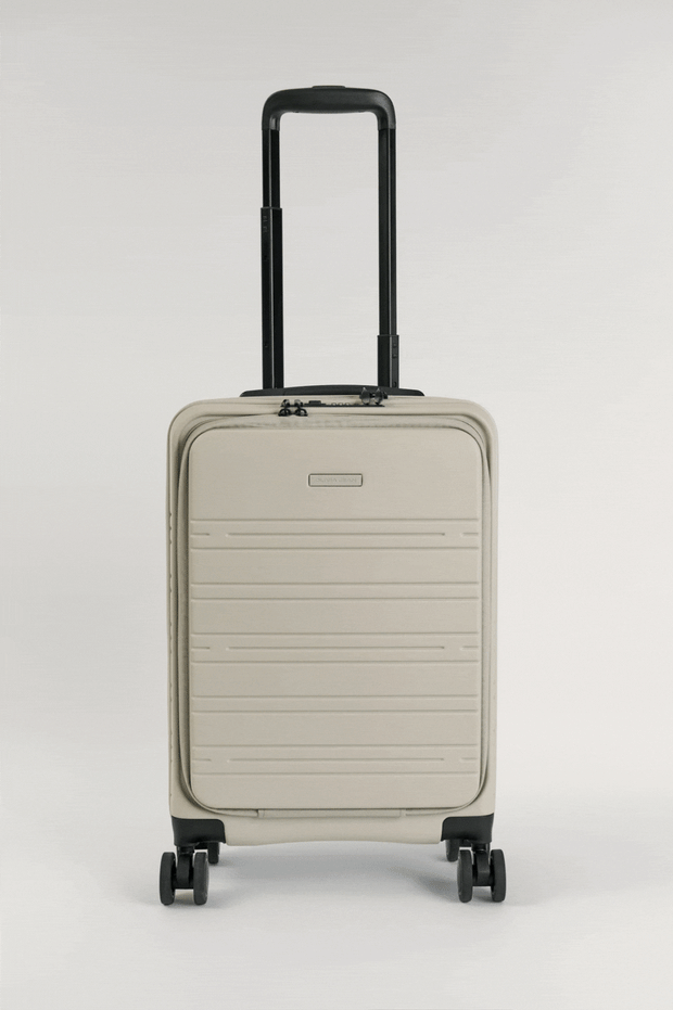 AIRE Carry On Suitcase - Beige