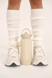 Beige 1L Water Bottle